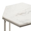 Kate and Laurel - Trillion Metal Accent Table - image 4 of 4