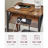 Small Side Tables, Nightstand with Outlets and USB Ports, Bedside Table with Storage Shelf - 4 of 4