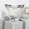 Pavilion Gift Company - Butterflies - 4.25" Glass Butterfly Tea Light Holder - Candle Holders - 4 of 4