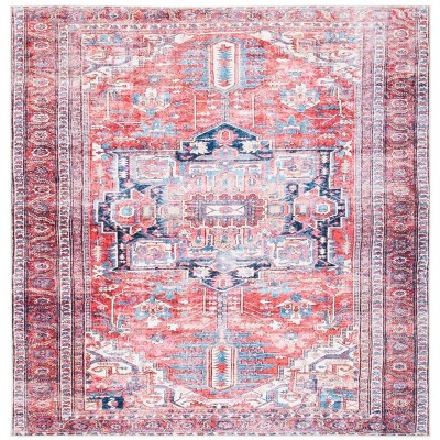 Serapi SEP389 Power Loomed Indoor Machine Washable Skid-Resistant Rugs - Safavieh