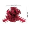 Unique Bargains Matte Bows for Gift Wrapping Christmas Decorative 47.24"x1.97" 3Pcs - 2 of 4