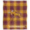 California State University, Dominguez Hills Campus Plaid Spirit Silky Touch Super Soft Throw Blanket 50x60 - 2 of 4