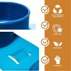 Silipint: Silicone Go Go Bowls: Set Of 4: Deep Pool - Sizes: 10, 20, 30 oz - 3 of 4