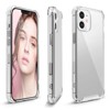 Insten Crystal Clear With Tpu Bumper Transparent Shock-absorbing Corners  Case Cover For Iphone 12 Pro Max (6.7 Inch) : Target