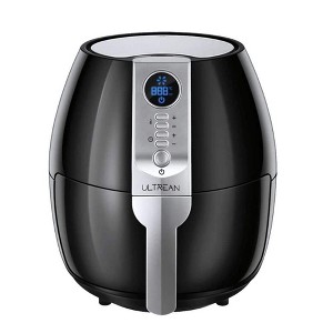 Ultrean Air Fryer, 4.2 Quart Electric Hot Airfryer Oven Oilless Cooker for Quick Easy Meals, Nonstick Frying Pot, UL Certified,1500w, Black - 1 of 4