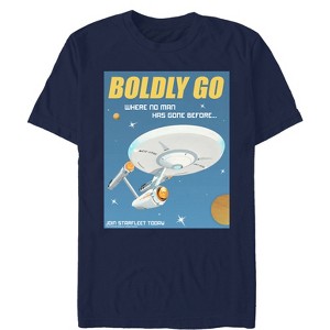Men's Star Trek: The Original Series Vintage Join Starfleet Poster T-Shirt - 1 of 4
