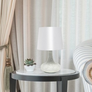 Creekwood Home 14.17" Patchwork Crystal Glass Table Lamp - 1 of 4