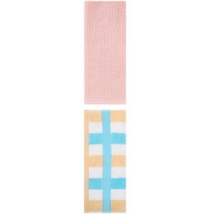REGALWOVEN Cotton Soft Absorbent Bathroom Hand Towel for Kitchen Hotel and Spa 13" x 30"/13" x 29" 2 Pcs - 1 of 4