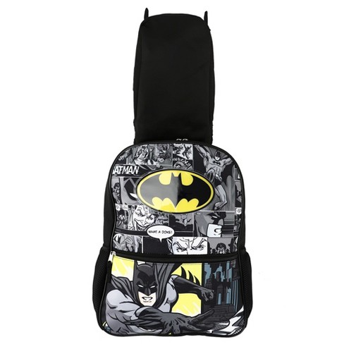 Achtervoegsel Danser Laptop Batman 16 Hooded Backpack For Boys : Target