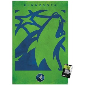 Trends International NBA Minnesota Timberwolves - Logo 25 Unframed Wall Poster Prints - 1 of 4
