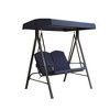 2 Person Patio Porch Swing - Patio Festival: Outdoor Chair with Canopy, UV-Resistant Fabric, Garden Relaxation - 4 of 4
