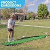 MD Sports Big Sky 12' Pong Golf Putting Mat with 12 Cup Covers - 2 of 4