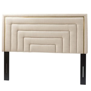 Elmar Upholstered Tufted Headboard| ART OF LIVING DESIGNS - 1 of 4