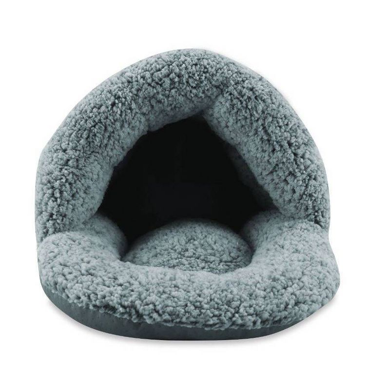 Sleepy Pet Slipper Covered Dog Bed - Mineral, 3 of 5