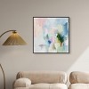 Art Remedy Verdant Breeze Over White Modern Colorful Art Framed - 2 of 4