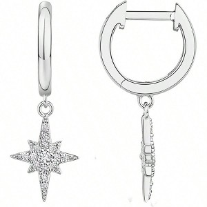 Lightweight Drop Earrings for Women Fashionable Temperament, Low Allergy - 1 of 4