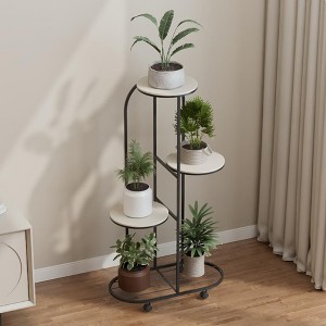 Plant Stand Indoor Outdoor, 5 Tier Corner Tall Outdoor Plant Shelf for Multiple Plants - 1 of 4