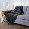 Hasbro Monopoly Luxury Lifestyle Silk Touch Throw Blanket 50x60 Inches - 2 of 4