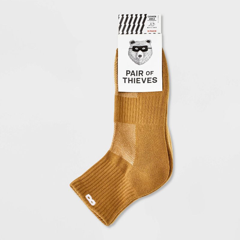 Pair of Thieves Men's Neutral Ankle Socks - 6-12, 2 of 4