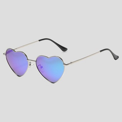 Anna-Kaci Women's Stylish Heart-Shaped Polarized Sunglasses UV400 Protection