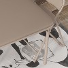 Acekool 3-Piece Folding Table and Chair Set, Square Portable Table, Soft PU Cushions, No Assembly, Space Saving, for Kitchen - 3 of 4