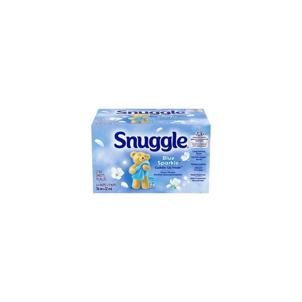 UPC 072613451197 product image for Snuggle Blue Sparkle Fresh Scent Dryer Sheets - 230ct | upcitemdb.com