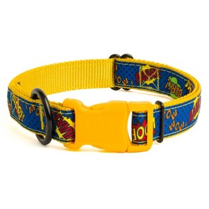 Country Brook Petz Deluxe Ribbon Dog Collar, Whimsical Nature Collection - 1 of 4