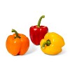 Tri-Colored Bell Peppers 3ct - Good & Gather™ - image 2 of 4