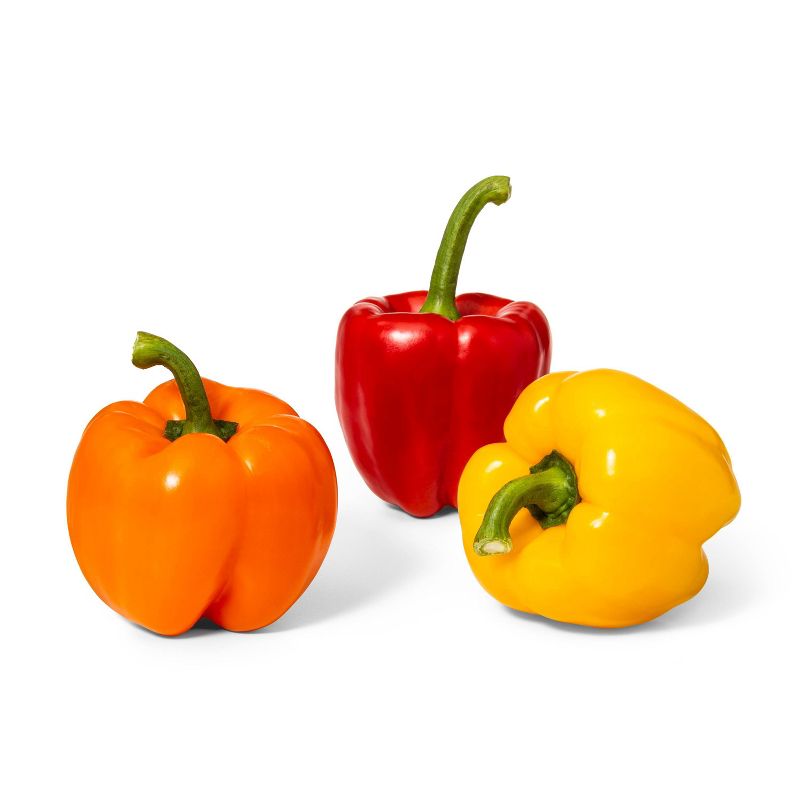 Tri-Colored Bell Peppers - 16oz/3ct - Good &#38; Gather&#8482; (Packaging May Vary), 3 of 5