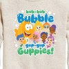 Boys' - Bubble Guppies - Bub Bub Bubble Gup Gup Guppies Graphic Long Sleeve Fleece Sweatshirt - 2 of 4
