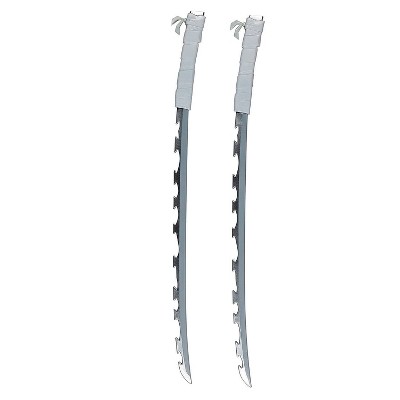 Demon Slayer Boys' Inosuke Hashibira Sword Set Halloween Costume Accessories - Silver - One Size Fits Most