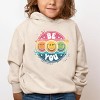 The Juniper Shop SmileyWorld Be You Rainbow Circle Toddler Hoodie - 3 of 4