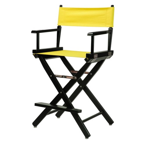 Yellow Counter Height Director s Chair