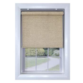 Versailles Marcellus Cordless Roman Light Filtering Shades For Windows Insides/Outside Mount Natural