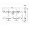 Amer AMR6S32 6-Panel Monitor Stand - 26" to 32" Monitors - 2 of 2