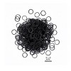 scünci Kids Polyband Rubber Hair Ties - Black - 400pcs - image 4 of 4