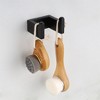 OUTSUPPLY 4 Pcs Stainless Steel Bathroom Set, Rustproof Wall Mounted Hardware, Towel Bar, Hooks - 2 of 4