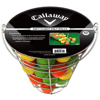 Callaway Assorted Soft Flight Golf Balls in Basket