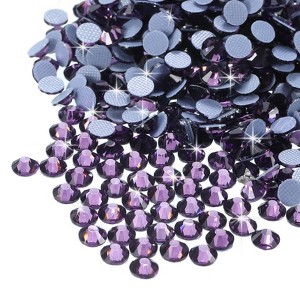 Unique Bargains DIY Hotfix Rhinestones Flatback Crystal Glass Gems 1440 Pcs - 1 of 4