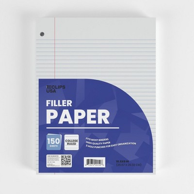 20150: College Ruled Filler Paper, 150 Sheets (36 Packs)