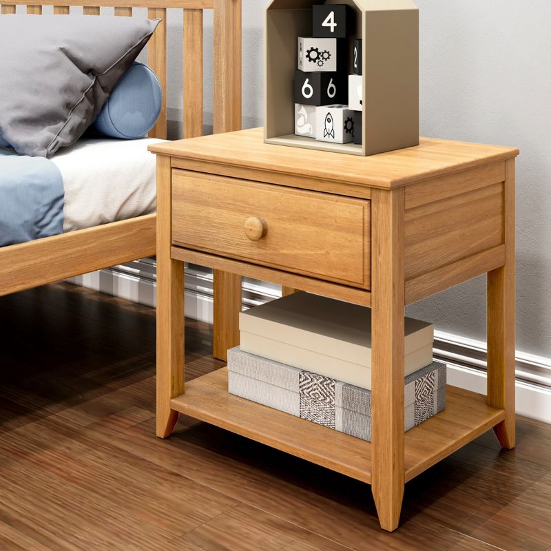 Max & Lily Nightstand with Drawer and Shelf, 5 of 7