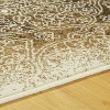 Distressed Medallion Modern Rustic Floral Indoor Area Rug by Blue Nile Mills - 4 of 4