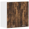 CLIHOME Hanging Storage Cabinet, Engineered Wood Kitchen Furniture, Ample Storage with Doors - 3 of 4