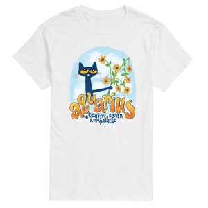 Men's - Pete the Cat - Aquarius Short Sleeve Graphic T-Shirt - 1 of 4