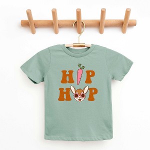 The Juniper Shop Hip Hop Bunny With Glasses Youth Short Sleeve Tee - 1 of 2