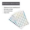 Unique Bargains Office Home Warehouse Sorting Self-Adhesive Number Stickers - 3 of 4