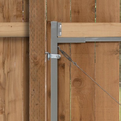 Adjustable Steel Frame Anti-Sag Gate Building Kit, 36-72 Inches, 2 Pack