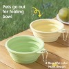 Pet Travel Bowl, 350ml Macaron Style Portable Foldable Dog Cat Bowl for Food Water, Lightweight Space-Saving Feeding Dish for Outdoor Walking Hiking - 4 of 4