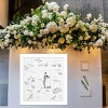 Basic Signature Mat Picture Frame – Guest Book Alternative for Weddings, Graduations, or Retirement – Autograph Photo Mat for Signature Board - 4 of 4