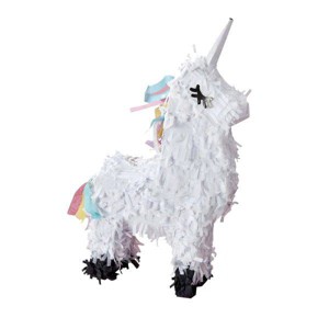 A&E Cage Company Happy Beaks Unicorn Pinata Bird Interactive Toy - 1 of 1